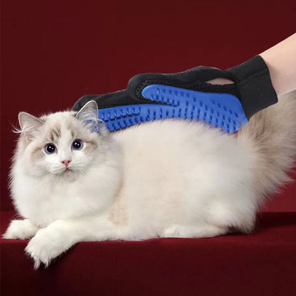 Luva de cabelo para animais de estimação, pente para limpeza de cães e gatos